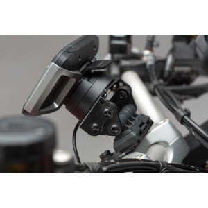 Soporte GPS para manillar Negro. Ducati Multistrada 1200/ 950/ 1260/ V2.