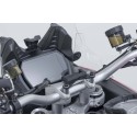 Soporte GPS para manillar Negro. Ducati Multistrada V4 (20-), V2 (24-).