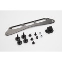 Kit de adaptadores para ADVENTURE-RACK Negro. Para Givi/Kappa Monolock.