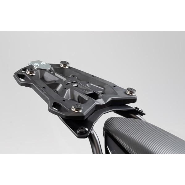 Placa adaptadora para portaequipaje STREET-RACK Para TRAX topcase ADV/ION/EVO. Negro.