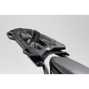 Placa adaptadora para portaequipaje STREET-RACK Para Givi/Kappa con Monolock. Negro.