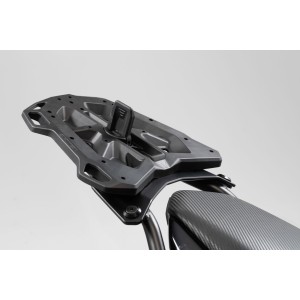 Placa adaptadora para portaequipajes STREET-RACK Para Givi/Kappa con Monokey. Negro.