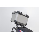 Sistema topcase TRAX ADV Plata. BMW R1200 R/RS (14-18), R1250 R/RS (18-).