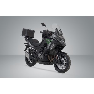Sistema topcase TRAX ADV Negro. Kawasaki Versys 1000 (11-) / 1100 (24-).
