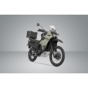 Sistema topcase TRAX ADV Schwarz. Kawasaki KLR 650 (22-).