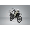 Sistema topcase TRAX ADV Plateado. Kawasaki KLR 650 (22-).