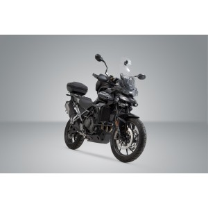Sistema topcase URBAN ABS Negro. Triumph Tiger 900 (19-) / 1200 (22-).