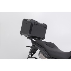 ADVENTURE-RACK Negro. Moto Guzzi V85 Strada (24-).