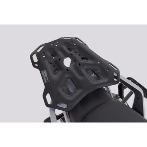 Sistema topcase TRAX ADV Negro. Moto Guzzi V85 TT (24-).