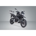 Sistema topcase TRAX ADV Plateado. Moto Guzzi V85 Strada (24-).