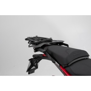 Sistema topcase TRAX ADV Plata. Multistrada 1200 Enduro/950/1260/V2.