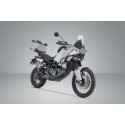 Sistema topcase TRAX ADV Plateado. Ducati DesertX (22-) / Rally (23-).