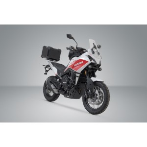 Sistema topcase TRAX ADV Negro. Moto Morini X-Cape 650 (21-).