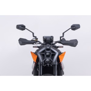 Kit de protectores de manos Sport Negro. KTM 990 Duke (23-).