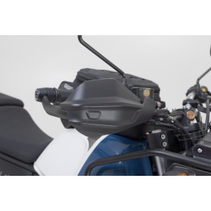 Kit de protectores de manos Adventure Negro. Modelos KTM, Royal Enfield y Yamaha.