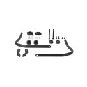Kit de montaje para protectores de manos Negro. Honda CB500X (18-), NX500 (23-).