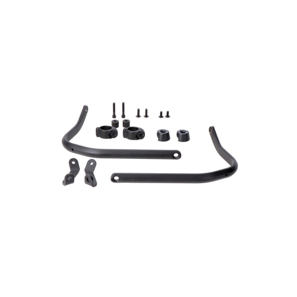 Kit de montaje para protectores de manos Negro. Honda XL750 Transalp (22-).