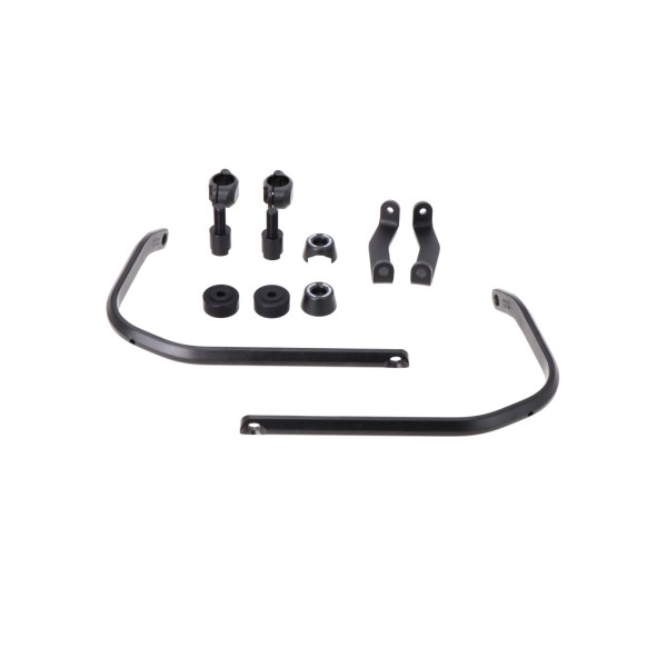 Kit de montaje para protectores de manos Negro. Modelos BMW / Kawasaki / Triumph.