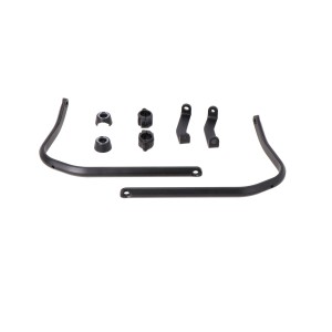 Kit de montaje para protectores de manos Negro. BMW F700GS/F800GS, Yam XT1200Z Supe Ténéré.