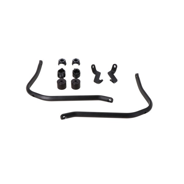 Kit de montaje para protectores de manos Negro. Yamaha XTZ660, BMW R1100GS/R1150GS.