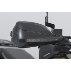 Kit de protectores de manos BBSTORM Negro. Kawasaki KLR 650 (22-).