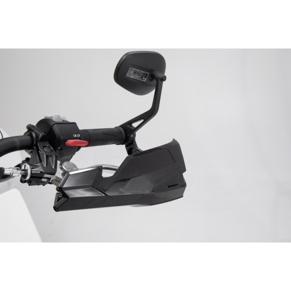 Kit de protectores de manos KOBRA Negro. Triumph Speed Triple S / RS (18-).