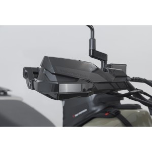 Kit de protectores de manos KOBRA Negro. Kawasaki KLR 650 (22-).