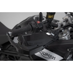Kit de protectores de manos KOBRA Negro. Triumph Tiger 900/ GT/ Rally/ Pro (19-23).