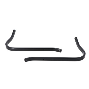 Kit de fijación de protectores de manos Negro. Kawasaki KLR 650 (22-).