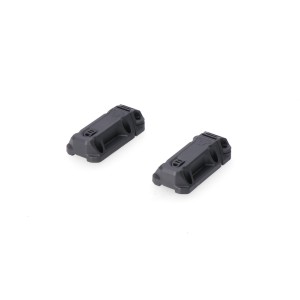 Set montaje alforjas BLAZE Con base y conector. Sin separadores. Negro