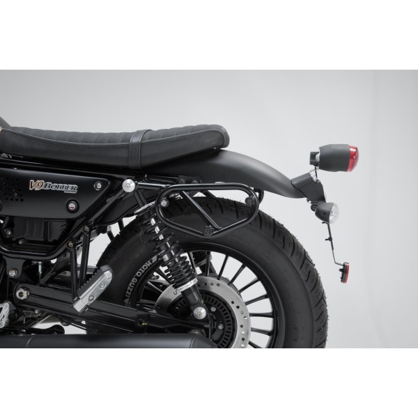 Soporte lateral izquierdo SLC Moto Guzzi V9 Roamer/Bobber (15-).