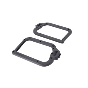 Kit de adaptadores para soportes laterales PRO Para maletas Hepco&Becker. Montaje de 2 maletas.