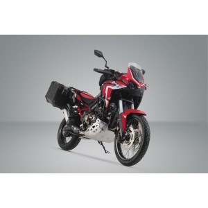 Sistema de maletas TRAX ADV Negro. 45/37 l. CRF1100L Africa Twin (19-21).