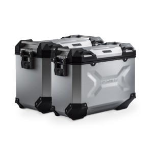 Sistema de maletas TRAX ADV Plateado. 45/37L. Husqvarna Norden 901 (21-).