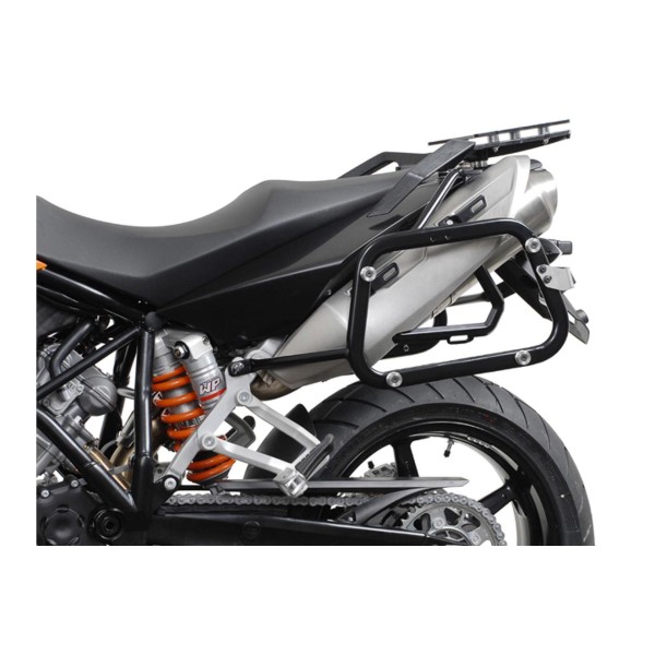 Soportes laterales EVO Negro. KTM 990 SM / SM-T / SM-R / 950 SM