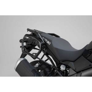 Sistema de maletas rigidas DUSC Negro. 33/33 l. Suzuki V-Strom 1000 (14-19).