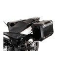 Soportes laterales EVO Negro. Suzuki DL 650 (11-16).