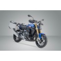 Sistema de maletas TRAX ADV Plata. 37/37 l. BMW R 1200 R/RS, R 1250 R/RS.