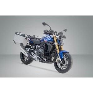 Sistema de maletas TRAX ADV Plata. 37/37 l. BMW R 1200 R/RS, R 1250 R/RS.