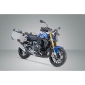 Sistema de maletas TRAX ADV Plata. 45/45 l. BMW R 1200 R/RS, R 1250 R/RS.