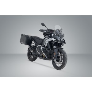 Sistema de maletas TRAX ADV + Akrapovic Negro. 45/45 litros. BMW R 1300 GS (23-).