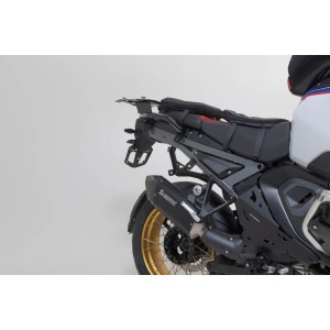 Sistema de maletas TRAX ADV + Akrapovic Negro. 45/45 litros. BMW R 1300 GS Adv. (24-).