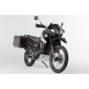 Soportes laterales EVO Negro. Reinforced. Kawasaki KLR650 (08-18).