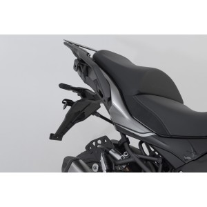Soporte lateral PRO Negro. Kawasaki Versys 1000 (18-) / 1100 (24-).