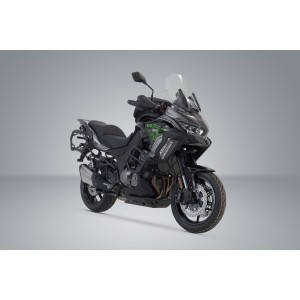 Sistema de maletas rigidas DUSC Negro. 33/33 l. Versys 1000 (18-) / 1100 (24-).