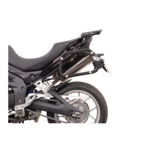 Soportes laterales EVO Negro. Triumph Tiger 1050 (06-12).