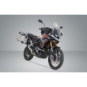 Sistema de maletas TRAX ADV Plateado. 45/37 l. Tiger 900 GT/GT Pro/Rally Pro.
