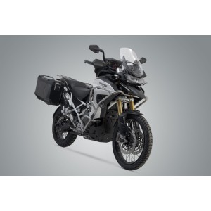 Sistema de maletas TRAX ADV Negro. 45/37 l. Tiger 1200 Rally/GT Explorer.