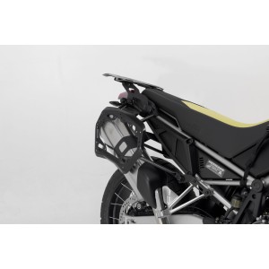 Soporte lateral PRO Negro. Aprilia Tuareg 660 (21-) / Rally (24-).