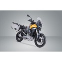 Sistema de maletas TRAX ADV Plateado. 37/37 l. Moto Guzzi Stelvio (23-).